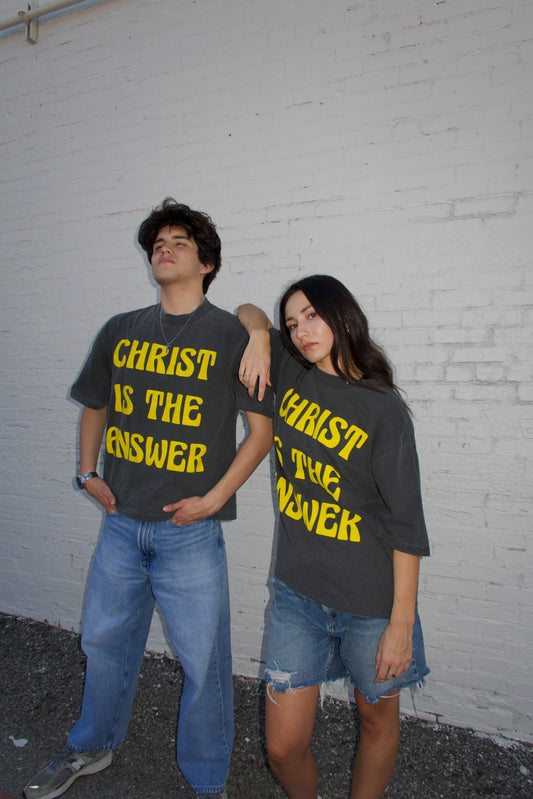 CHRIST IS THE ANSWER T-shirt