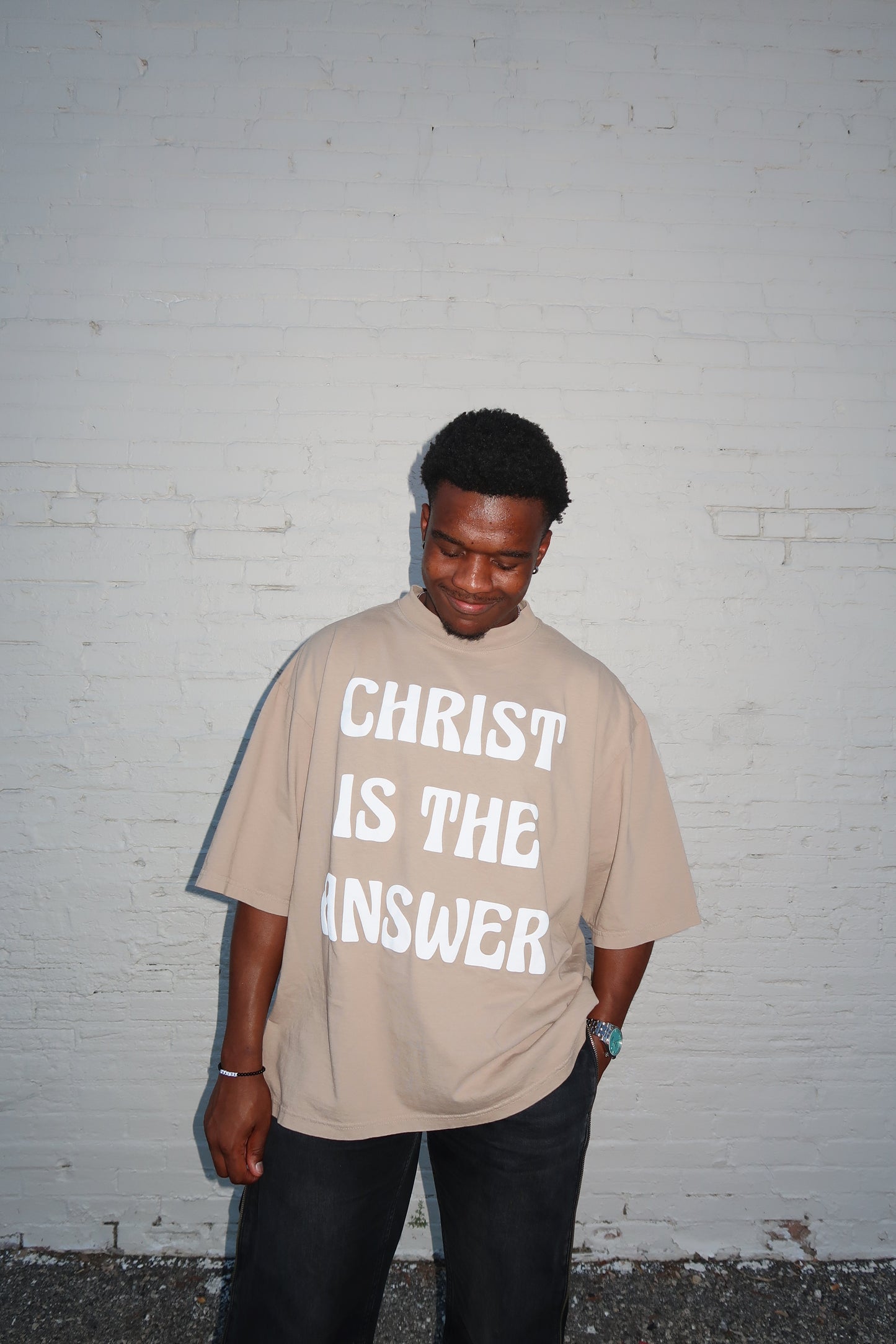 CHRIST IS THE ANSWER T-shirt