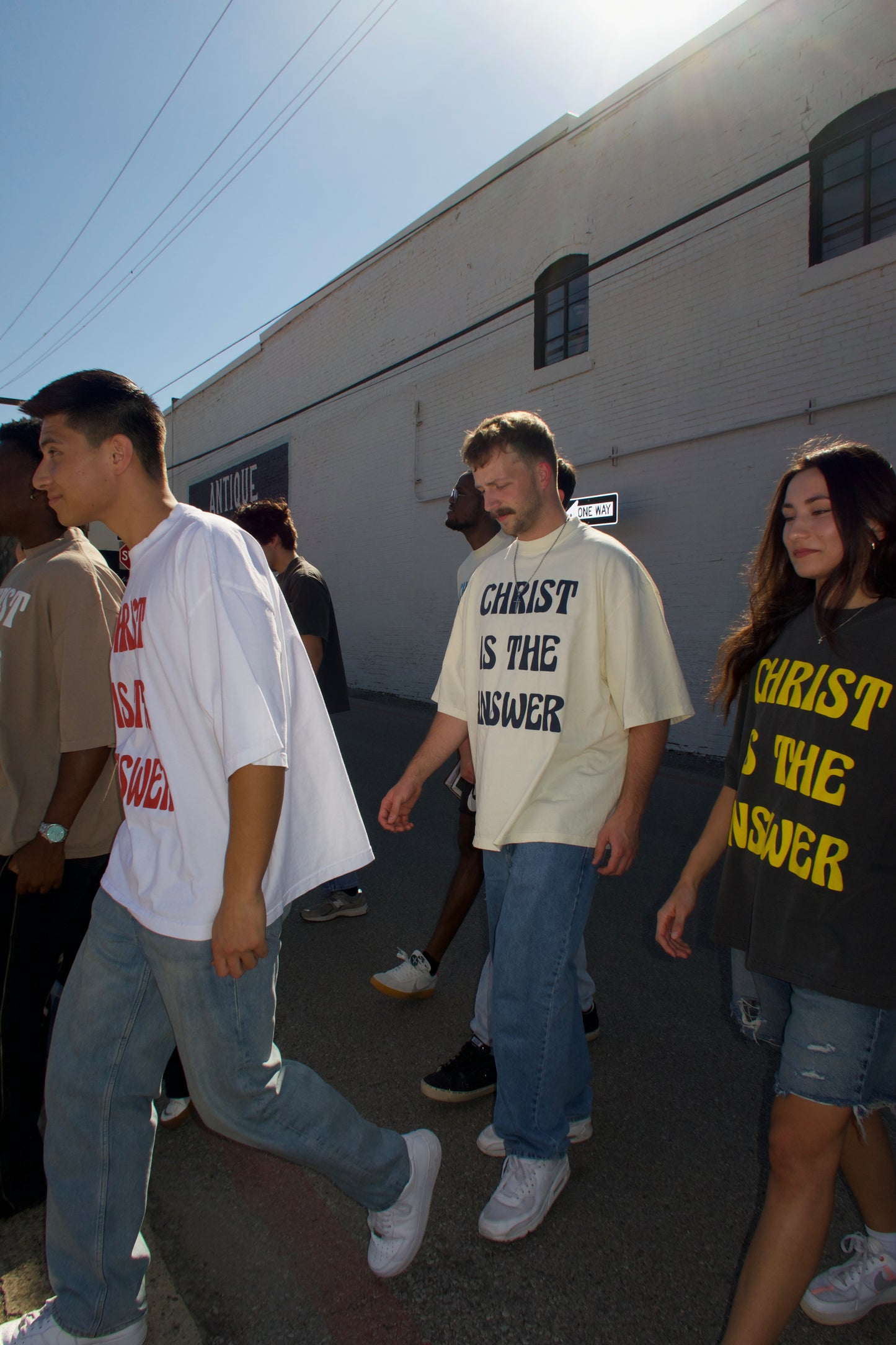 CHRIST IS THE ANSWER T-shirt