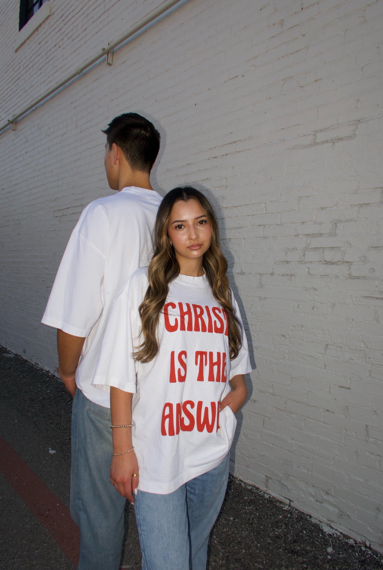 CHRIST IS THE ANSWER T-shirt