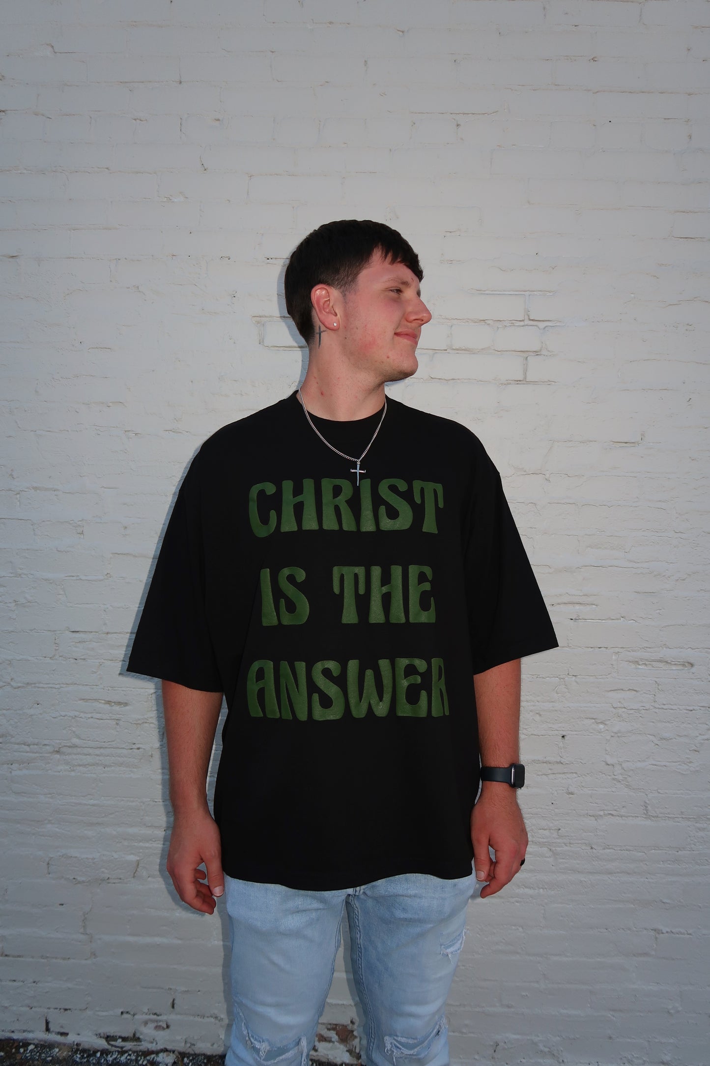 CHRIST IS THE ANSWER T-shirt