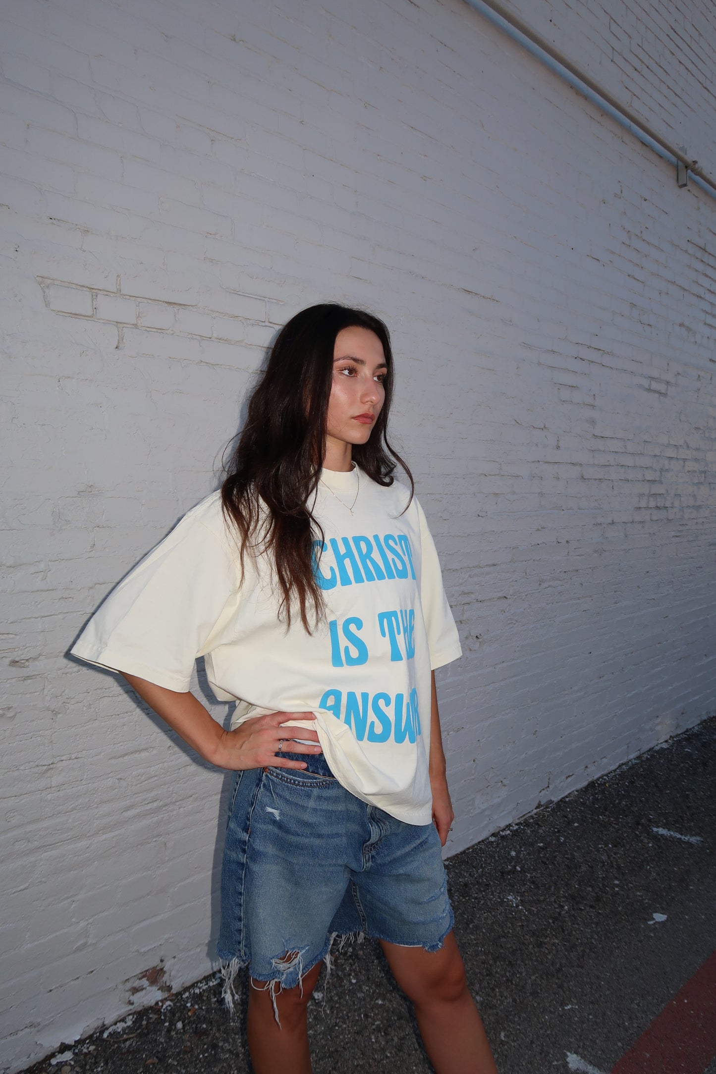 CHRIST IS THE ANSWER T-shirt