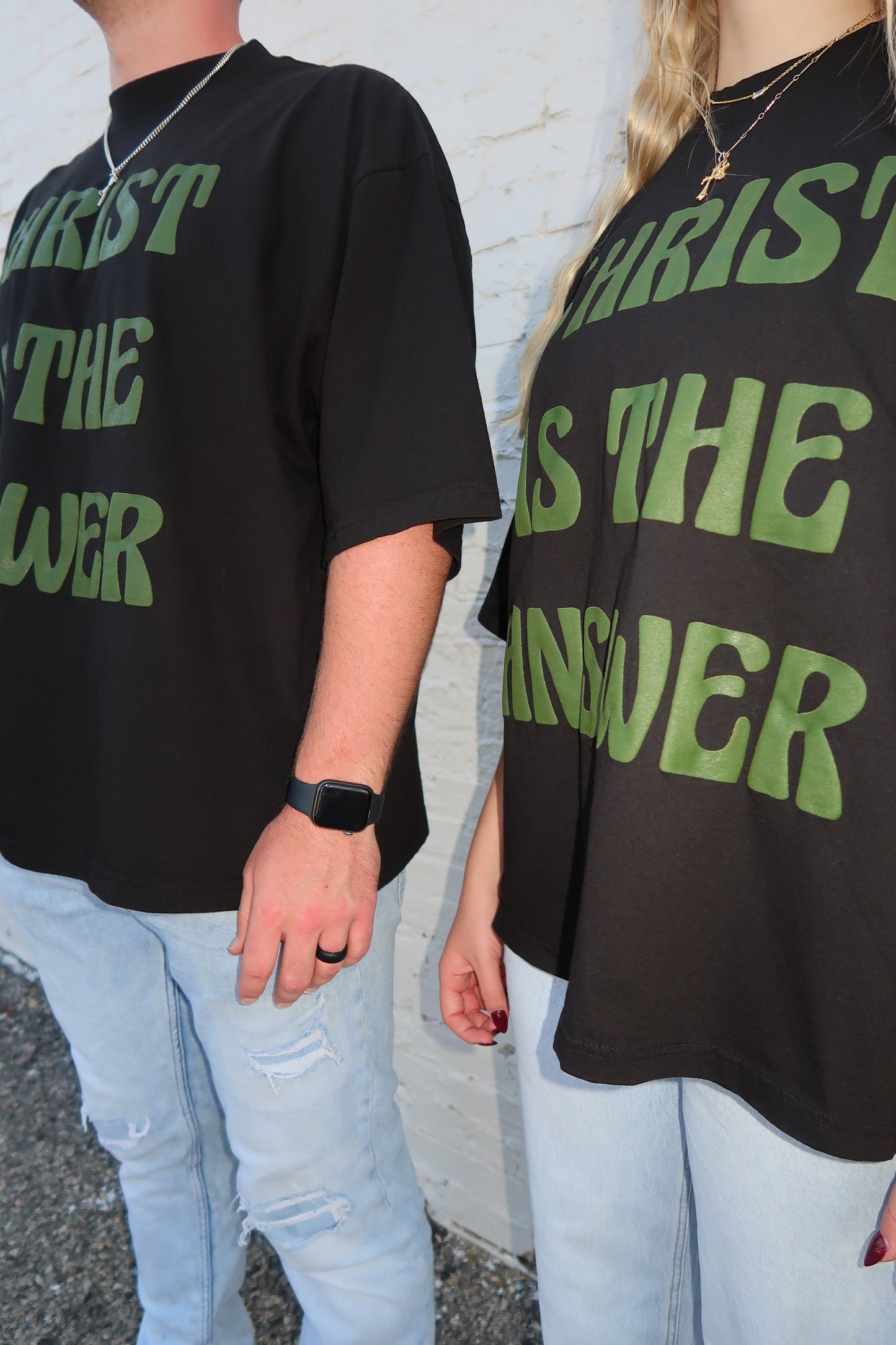 CHRIST IS THE ANSWER T-shirt