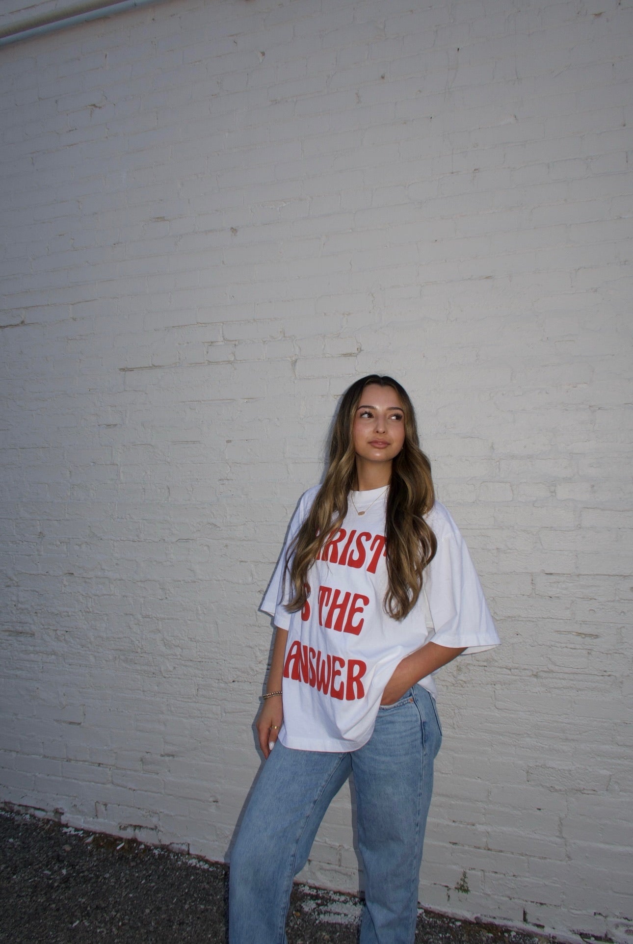 CHRIST IS THE ANSWER T-shirt