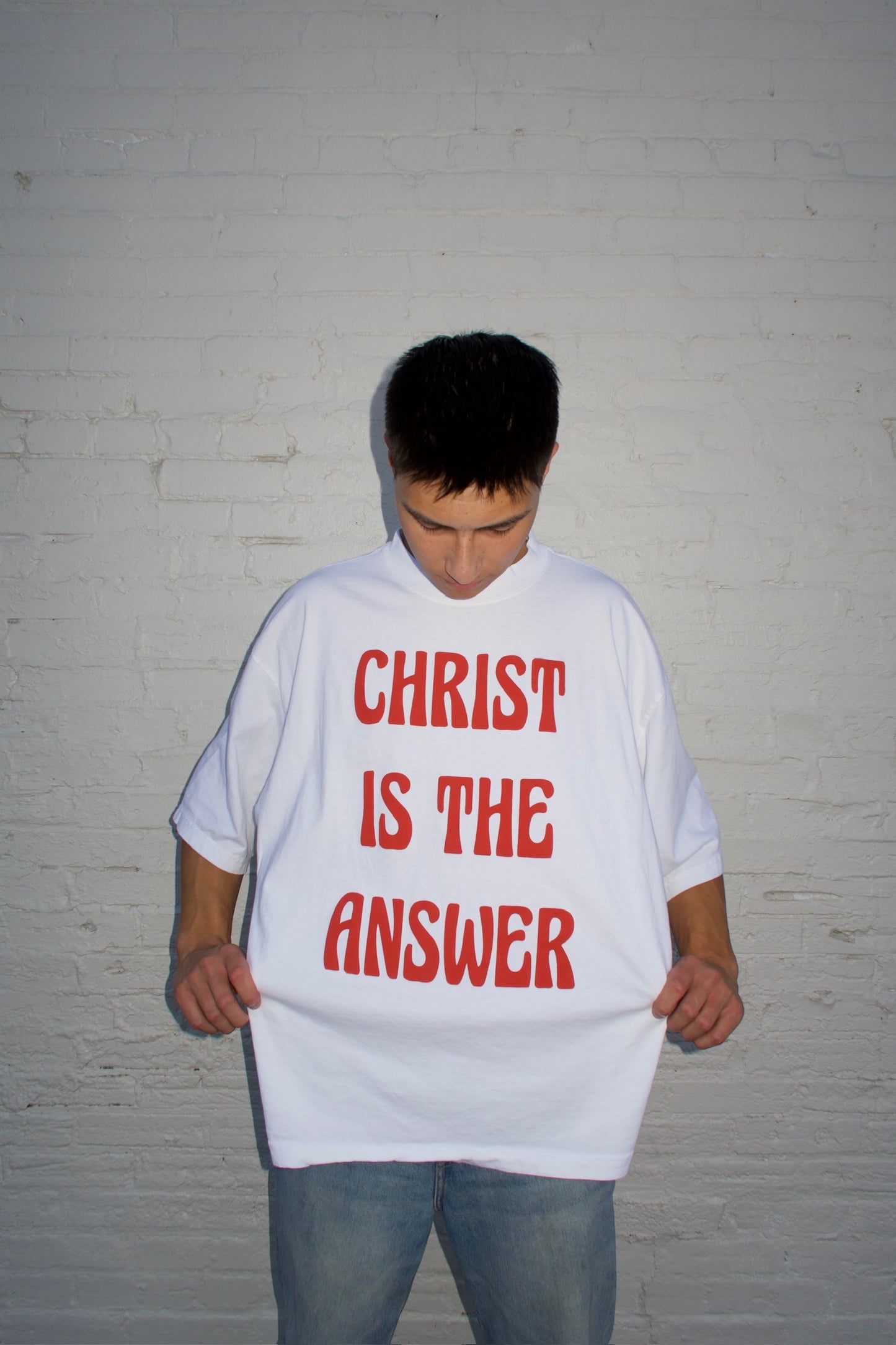 CHRIST IS THE ANSWER T-shirt