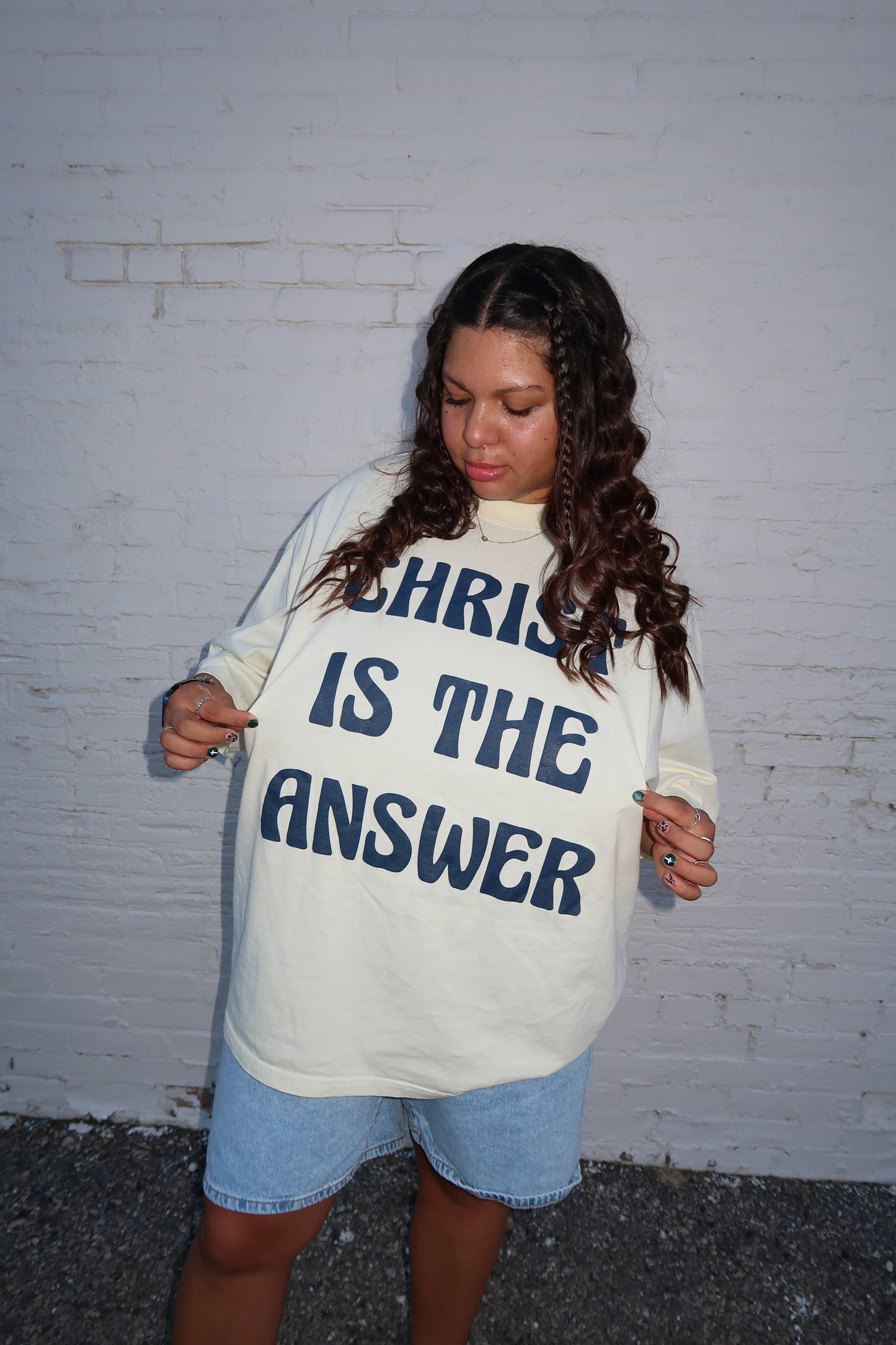 CHRIST IS THE ANSWER T-shirt