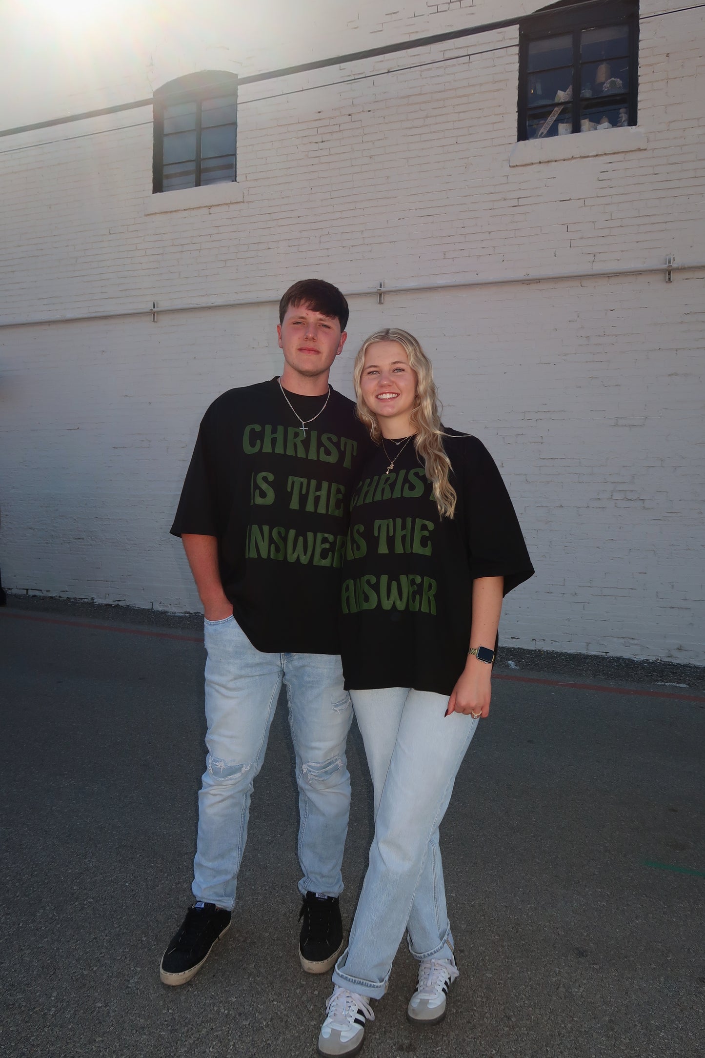 CHRIST IS THE ANSWER T-shirt