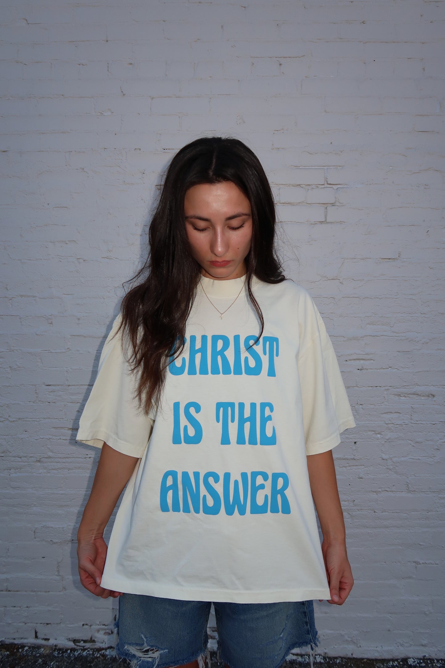CHRIST IS THE ANSWER T-shirt