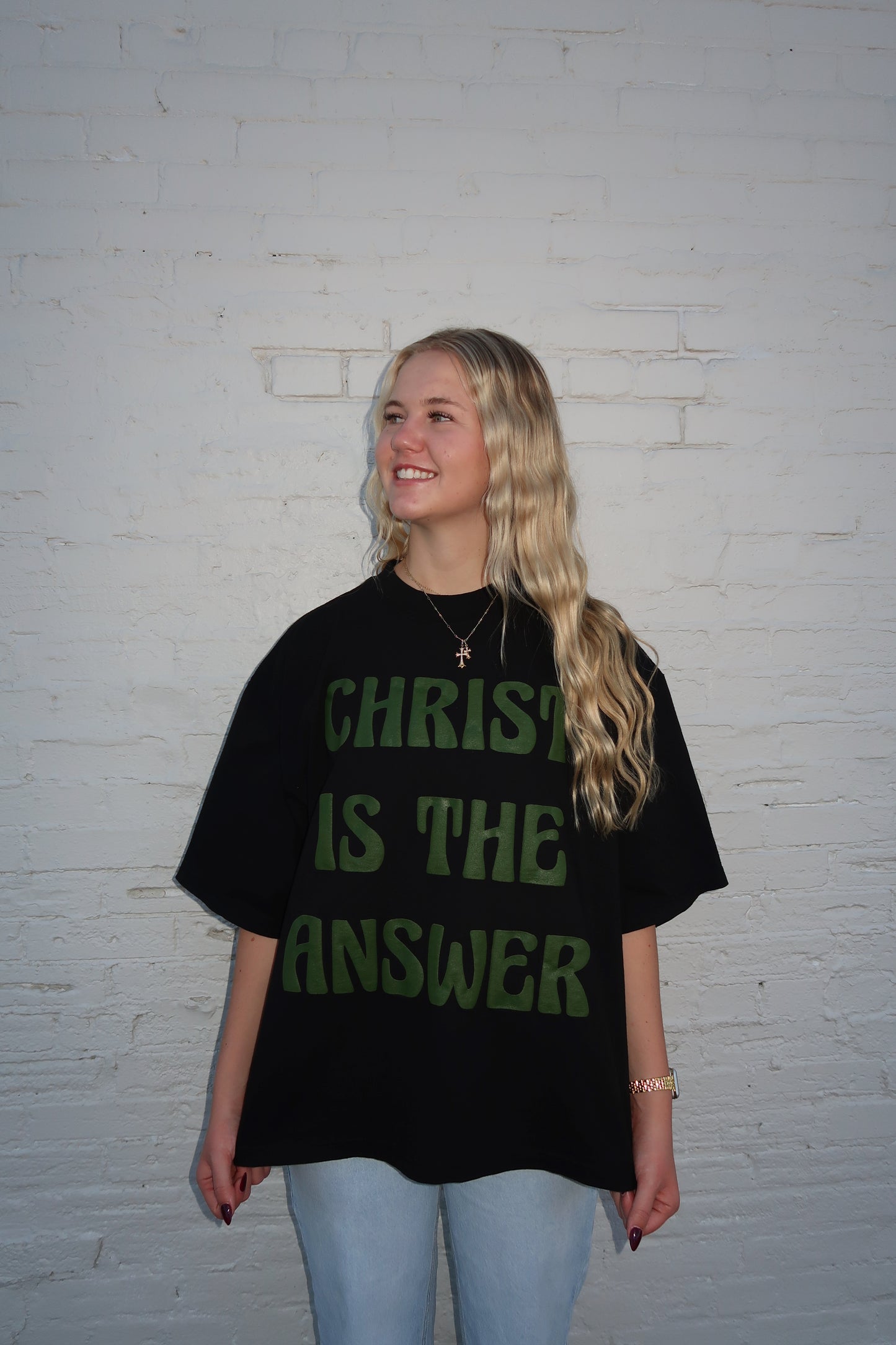 CHRIST IS THE ANSWER T-shirt