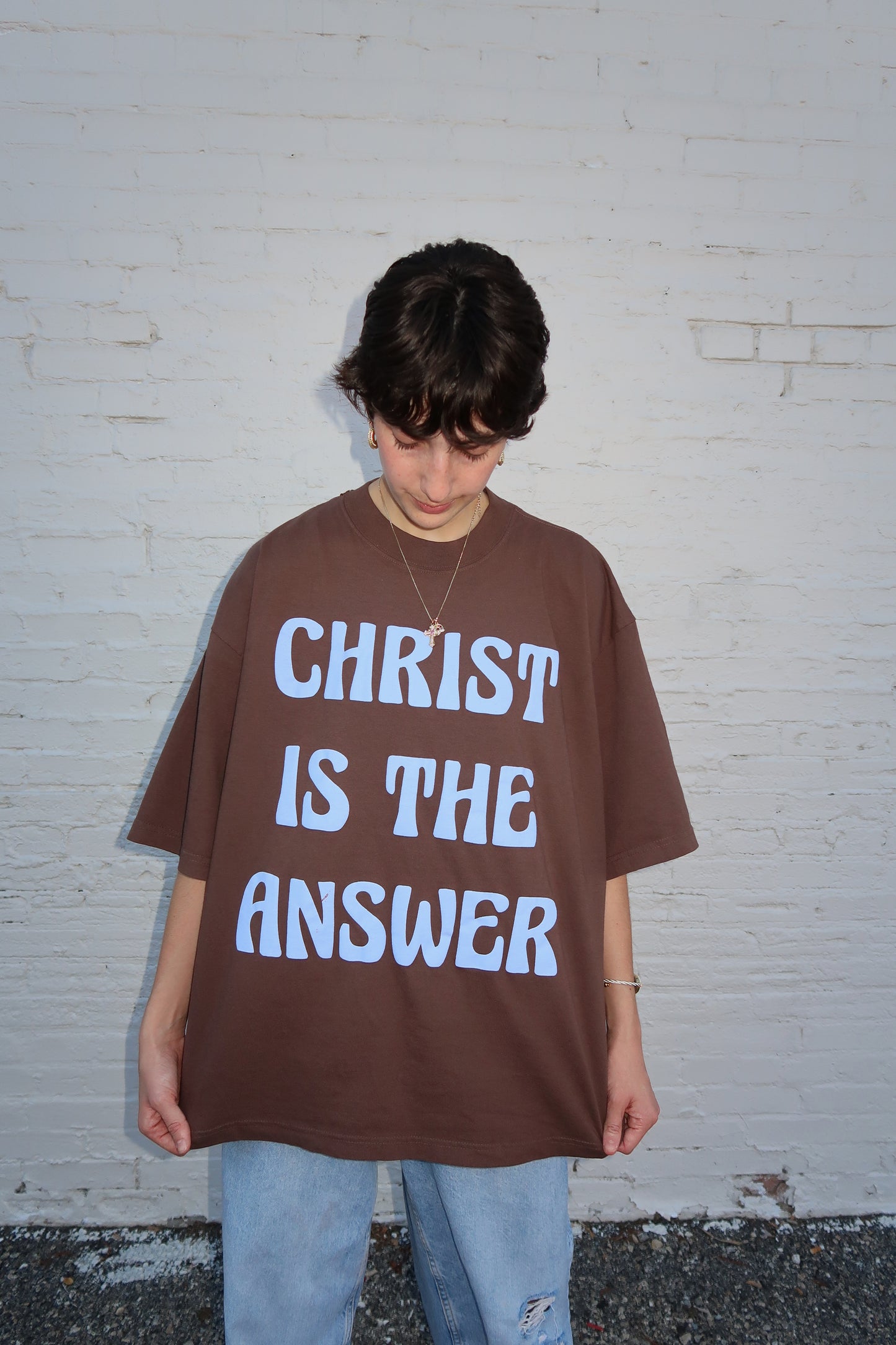 CHRIST IS THE ANSWER T-shirt