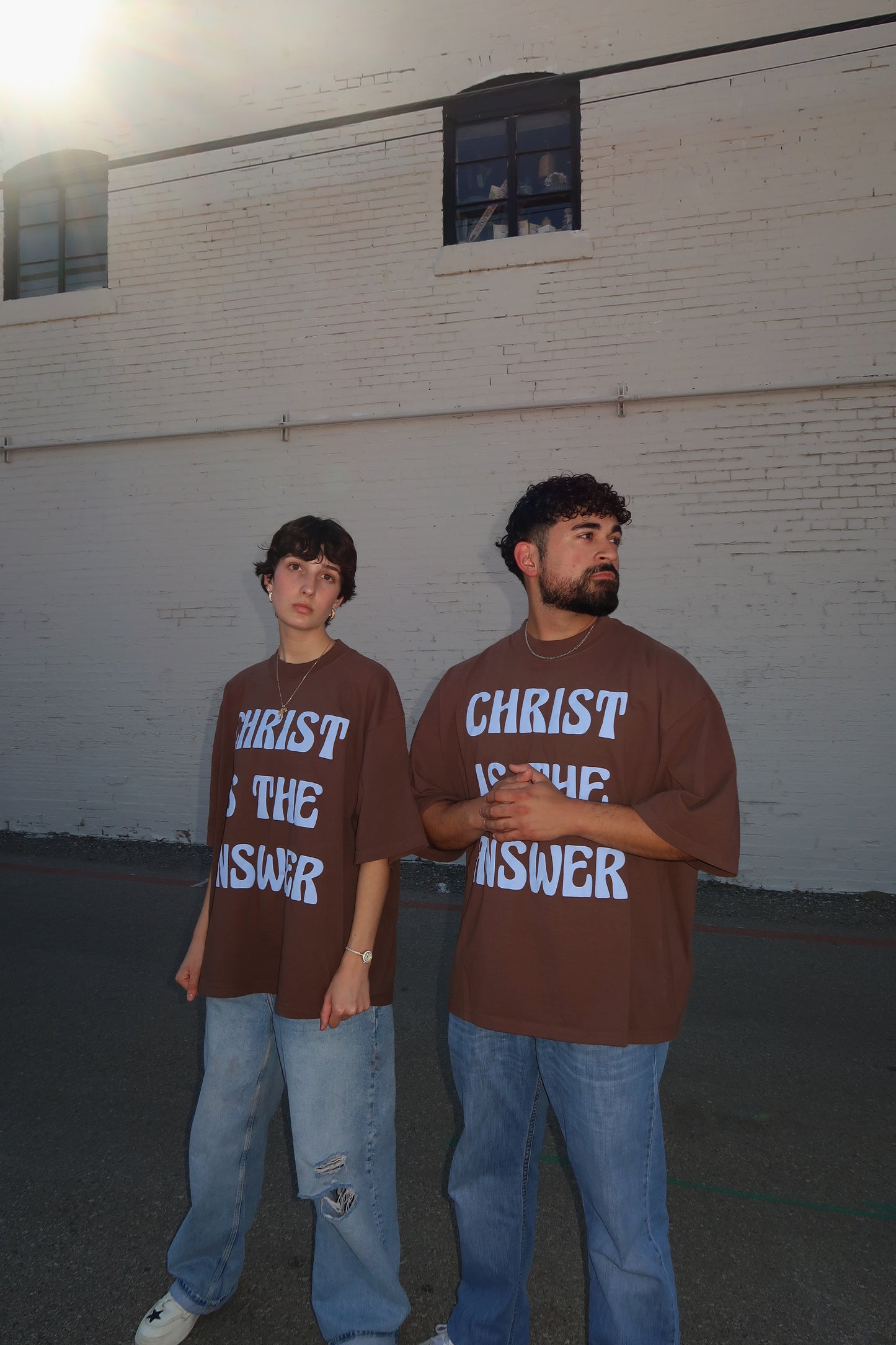 CHRIST IS THE ANSWER T-shirt