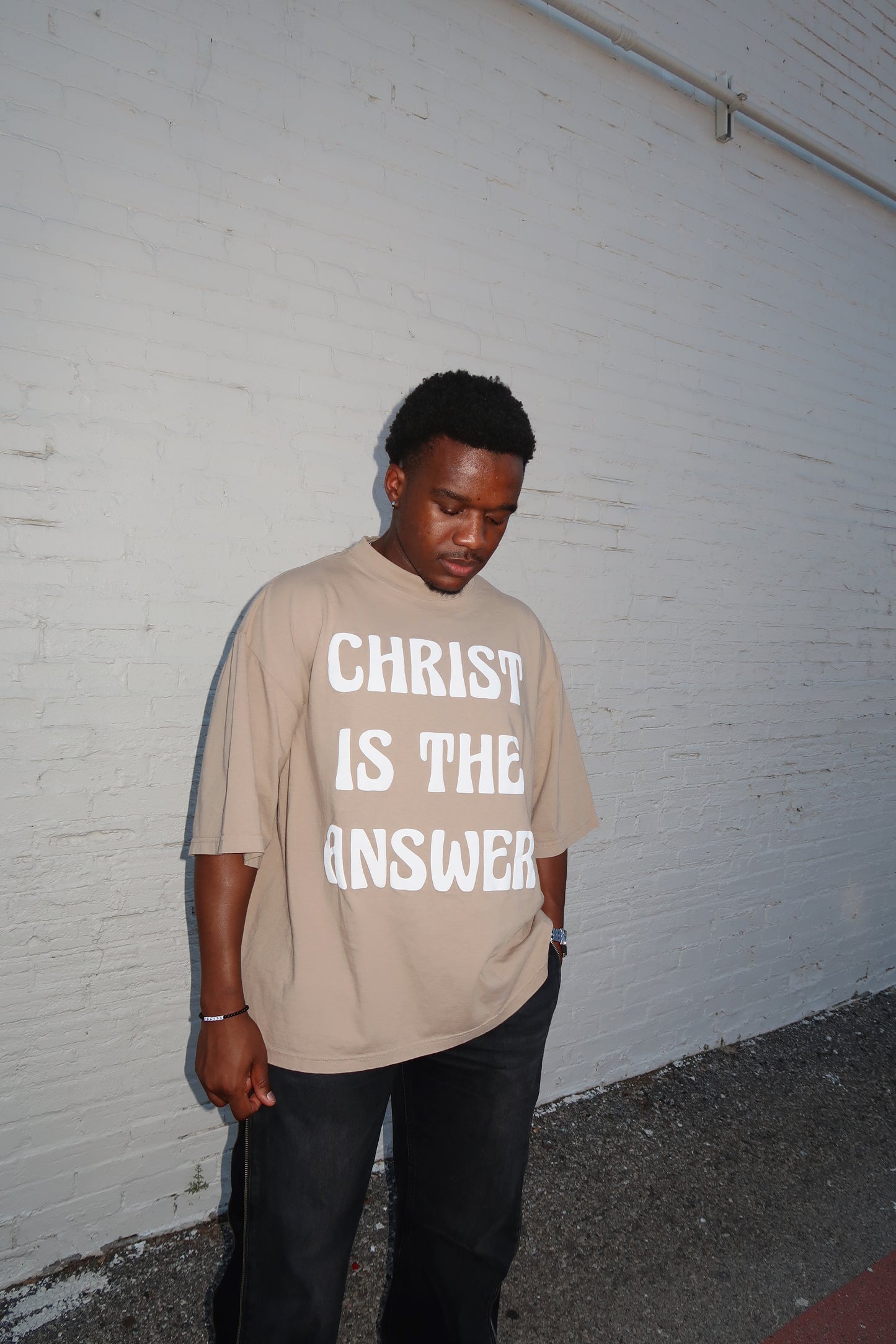 CHRIST IS THE ANSWER T-shirt
