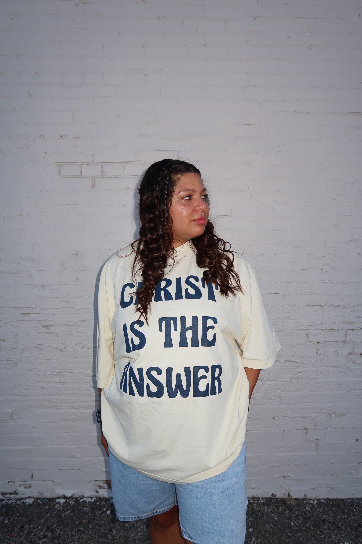 CHRIST IS THE ANSWER T-shirt