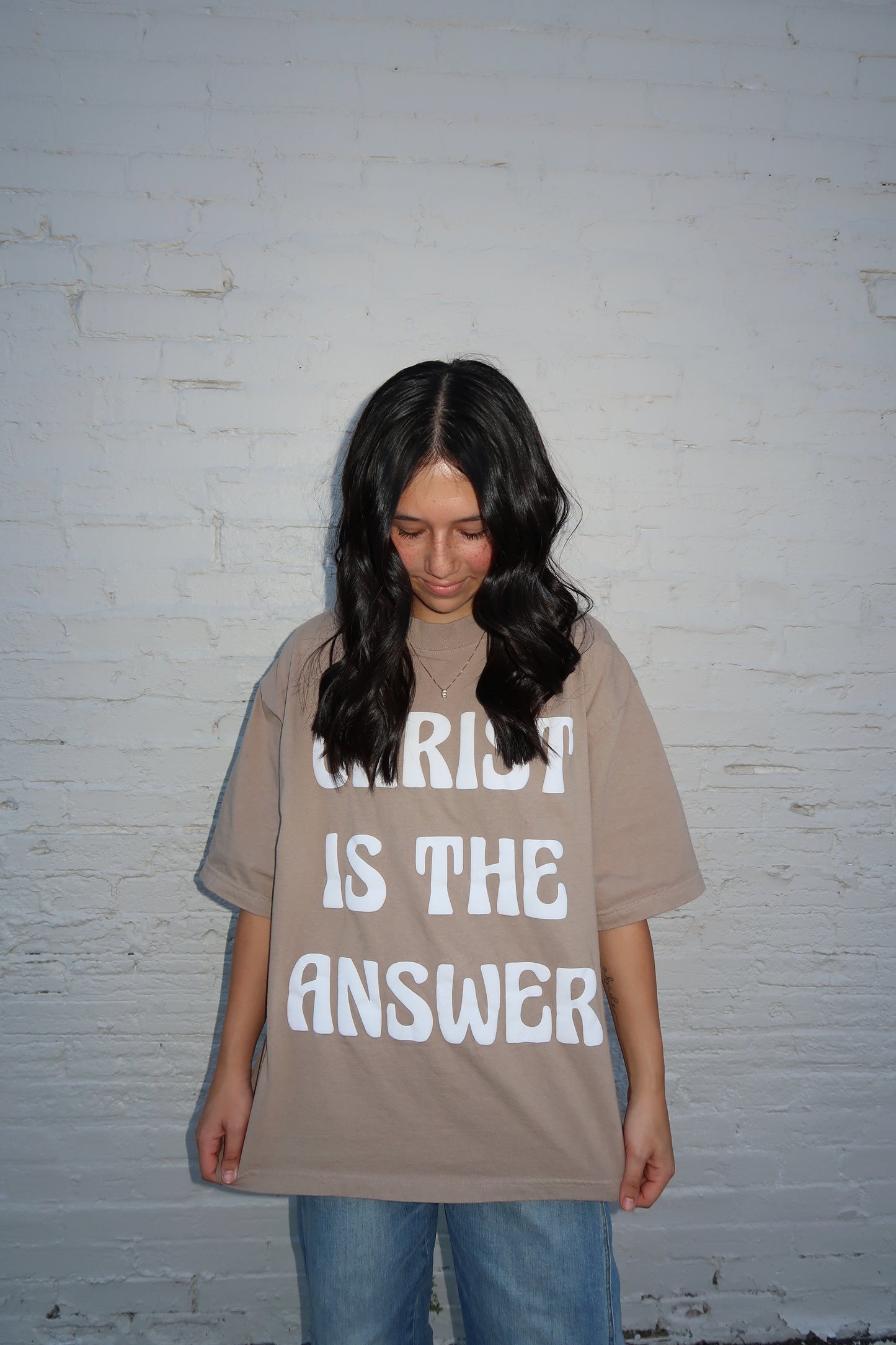 CHRIST IS THE ANSWER T-shirt